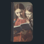 Konstnärens systrar Signe och Henriette Plånboksfodral För Samsung Galaxy S4<br><div class="desc">Konstnärens systrar Signe och Henriette läsning en bok,  1826% pipe% vid Carl-Kristen-Constantin Hansen | konstläge: Nordiska Museet,  Stockholm,  danska för sverige | som konstnären | avbildar samlingen,  numrerar: BAL24750</div>