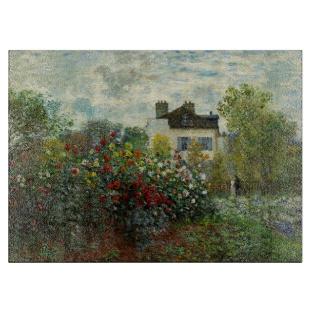 Konstnärens trädgård i Argenteuil 1873 (Monet) (Framsidan)