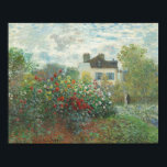 Konstnärens trädgård i Argenteuil Monet Poster<br><div class="desc">Konstnären i den argentinska Moneten Poster</div>