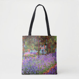 Konstnärens trädgård på Giverny av Monet Tygkasse