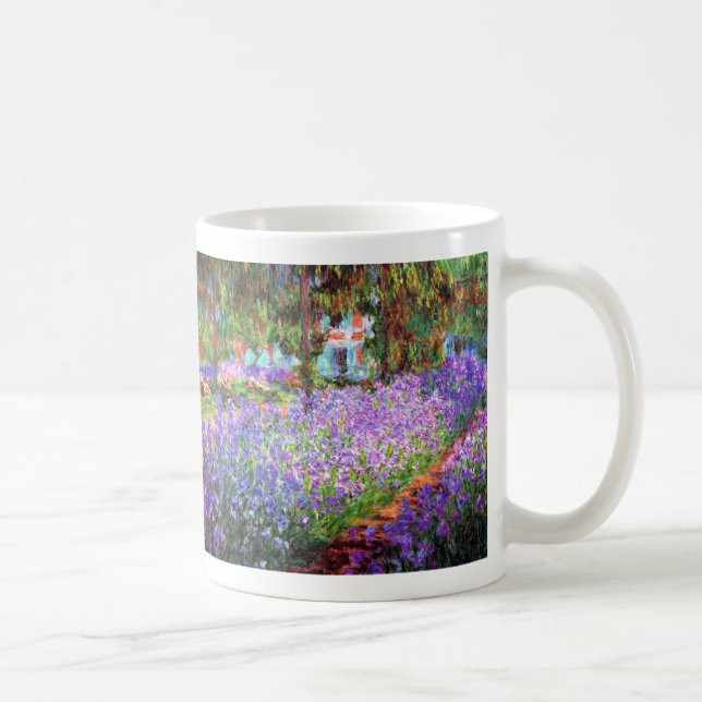 Konstnärens trädgård på Giverny, Claude Monet Kaffemugg (Höger)