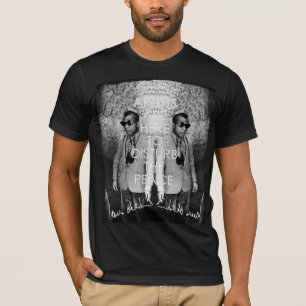 Konstnärer är här att störa: Manar bantar tshi T Shirt