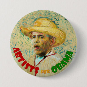 Konstnärer för Obama: Vincent Van Gogh Knapp