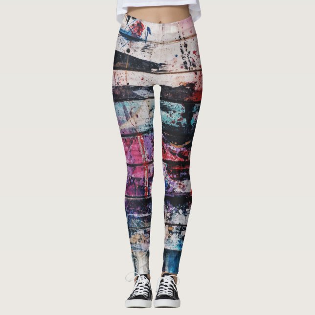 konstnärer golv leggings (Framsida)