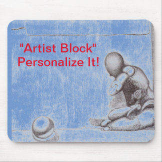 Konstnärer och kreativ fruktar konstnärers block m musmatta