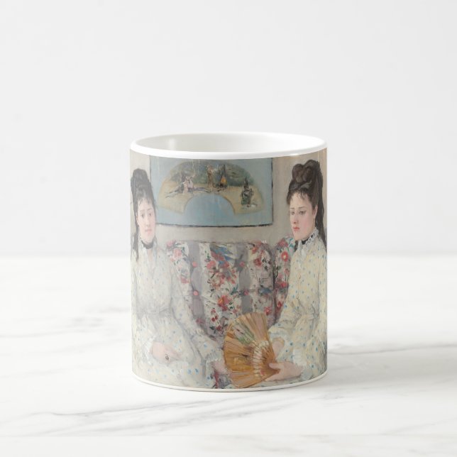 Konstnärerna (av Berthe Morisot) Kaffemugg (Center)