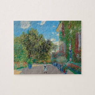 Konstnärernas hus i Argentina av Claude Monet Pussel