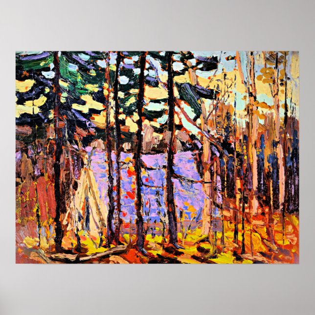 Konstnärernas läger, Canoe Sjö Poster (Framsidan)