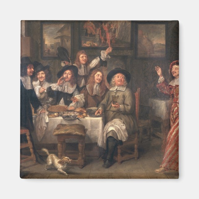 Konstnärernas måltid magnet (Framsidan)