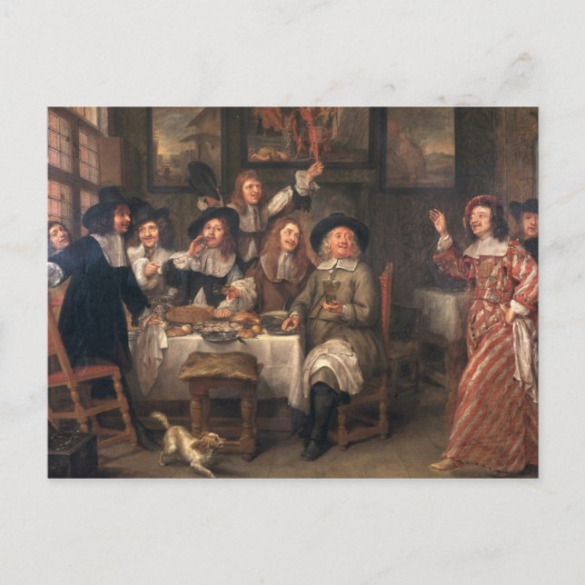 Konstnärernas måltid vykort (Framsida)