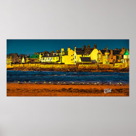 Konstnärers intryck Elie Fife Scotland Poster