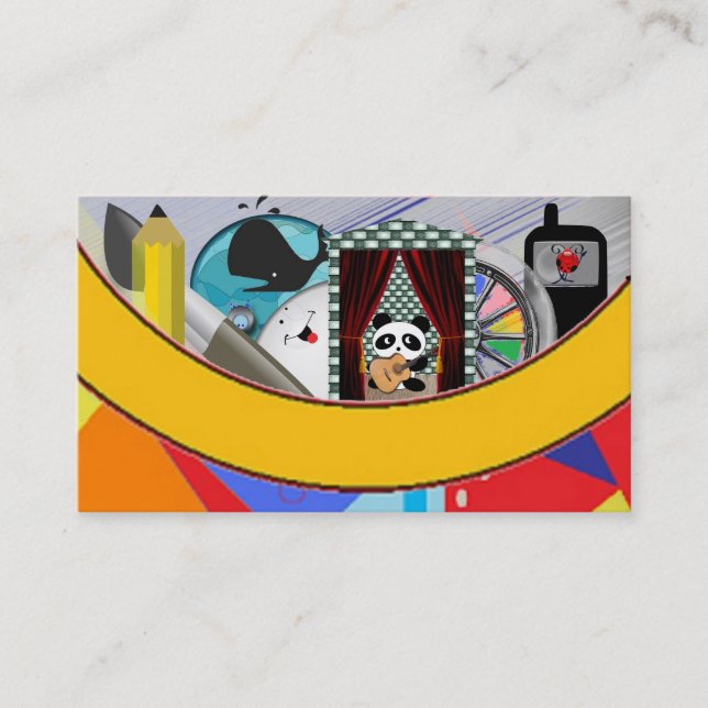 Konstnärkort Visitkort (Framsida)