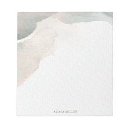 Konstnärlig Abstrakt med vacker modern vattenfärg Anteckningsblock