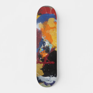 Konstnärlig anarki old school skateboard bräda 21,6 cm