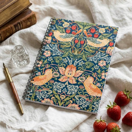 Konstnärlig anteckningsbok William Morris Strawber