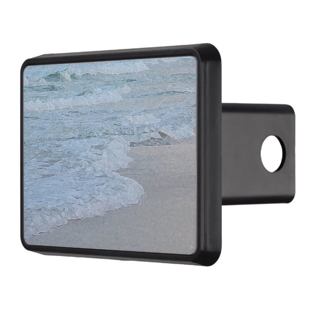 Konstnärlig blå Grönt Vinkar på båggrafik Dragkroksskydd (Vänster)