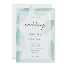 Konstnärlig blåfenad vattenfärgsgrafik