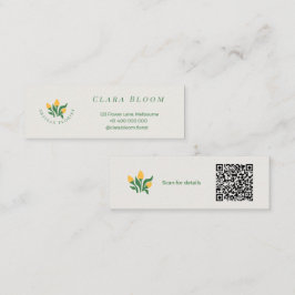 Konstnärlig Blomsterhandlare Minimalistisk Botanis