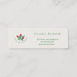 Konstnärlig Blomsterhandlare Minimalistisk Botanis