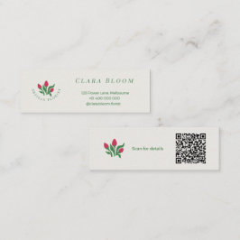Konstnärlig Blomsterhandlare Minimalistisk Botanis