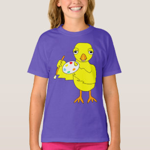 Konstnärlig Chick T Shirt