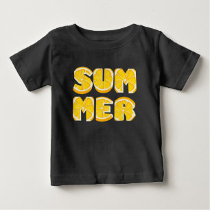 Konstnärlig Citron Sommar T Shirt