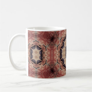Konstnärlig design. Art deco motif mönster med lyx Kaffemugg