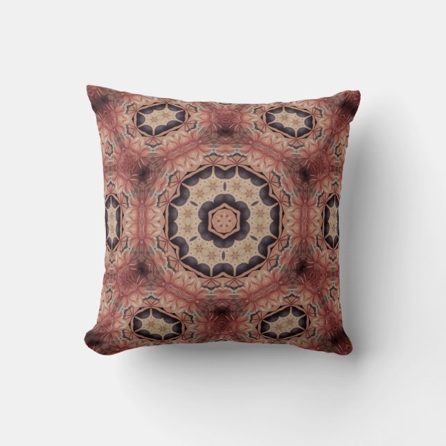 Konstnärlig design. Art deco motif mönster med lyx Kudde (Framsida)