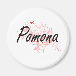 Konstnärlig design för Pomona Kalifornien stad m Magnet
