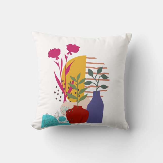 Konstnärlig design kudde (Framsida)