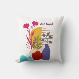 Konstnärlig design kudde