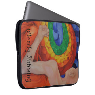 Konstnärlig designers datorskydd diskussion laptop sleeve