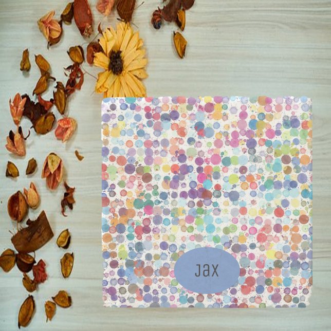 Konstnärlig färgplatta - färgstark stenunderlägg (Skapare uppladdad)