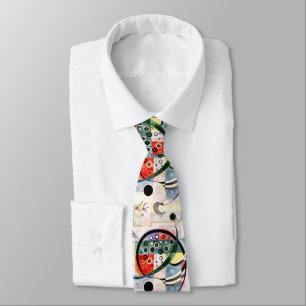 Konstnärlig "Fast" - Wassily Kandinsky Modern ko Slips