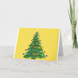 Konstnärlig God Jul Helgkort