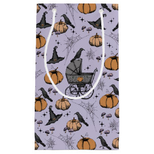 Konstnärlig gotisk Halloween-presentpåse