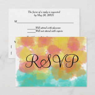 Konstnärlig Gouache RSVP Akvarell OSA Kort