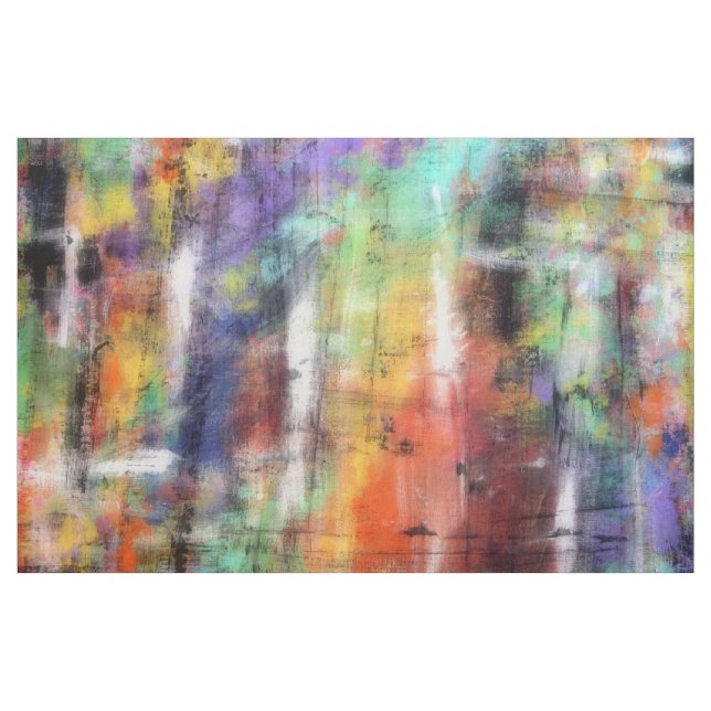 Konstnärlig Grunge Tyg (Fat Quarter)