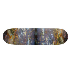 Konstnärlig Grungy vägg Old School Skateboard Bräda 18 Cm