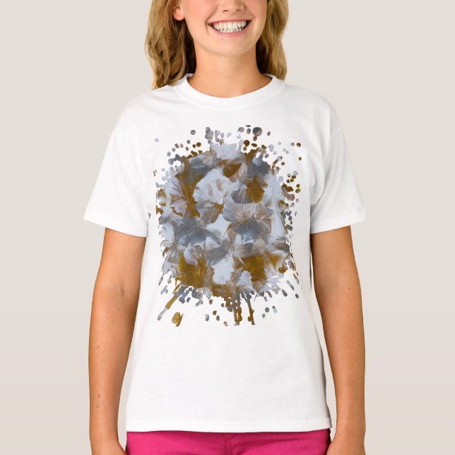 konstnärlig handgjord produkt t shirt (Framsida)