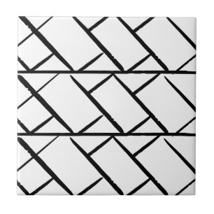 Konstnärlig Herringbone Stil Backsplash Kakelplatta