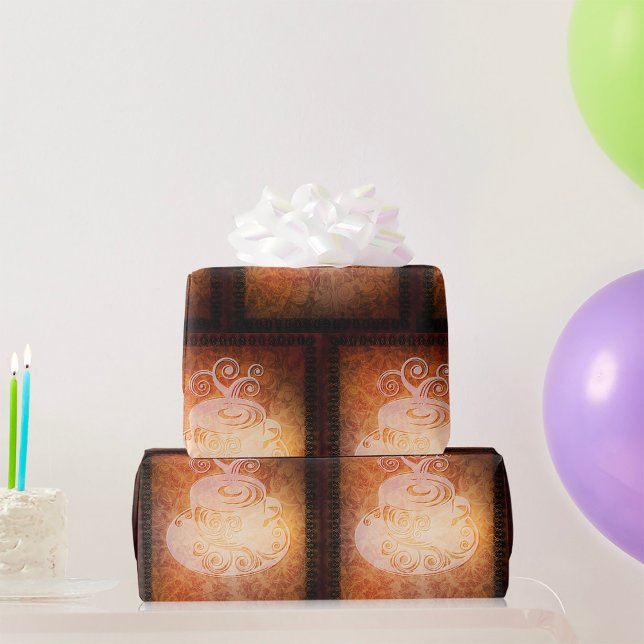 Konstnärlig kaffe Kopp Presentpapper (Skapare uppladdad)