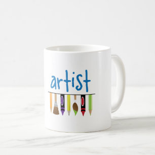 Konstnärlig Kaffemugg