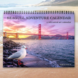 Konstnärlig kalender Fiskmås Äventyr