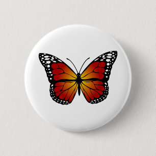 Konstnärlig konst av Abstrakten Butterfly Monarch Knapp