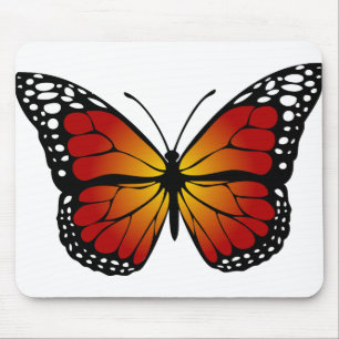 Konstnärlig konst av Abstrakten Butterfly Monarch Musmatta