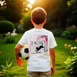 Konstnärlig Körsbärsblommande Kattfotboll För Japa T Shirt