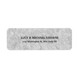 Konstnärlig Kreativ Light Grått Färg Snyggt-familj Returadress Etikett