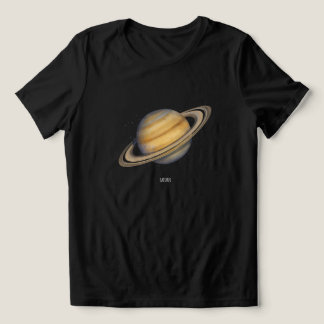 Konstnärlig mättnad med brant Ringar T Shirt
