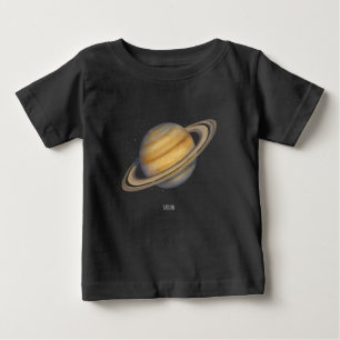 Konstnärlig mättnad med brant Ringar T Shirt
